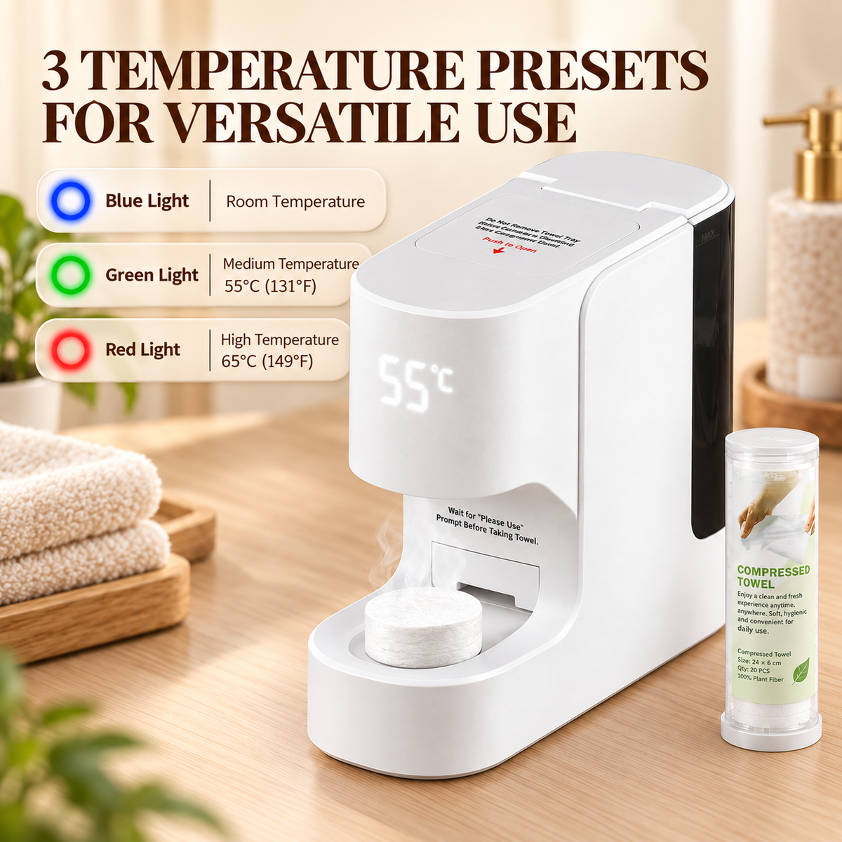 CALORA Hot Towel Dispenser